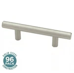 96-PACK Liberty Solid Bar 3 76 Mm Modern Cabinet Drawer Pulls Stainless Steel. Fixed Price $94.99.