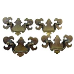 Bail Drawer Pulls Hardware 3/4 Unmarked Set Used With Screws Vintage. Fixed Price $11.95.