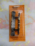 Vtg Amerock Carriage House Antique English Cabinet Handle W/ Backplate T-195-AE. Fixed Price $6.99.