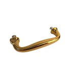 Baldwin Polished Brass Severin Fayerman Drawer Pull Cabinet Handle 4" 4362031BIN. Fixed Price $29.99.