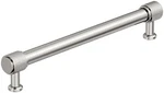 Amerock BP37746 Faraday 7-9/16" Center To Knurled Bar Nickel. Fixed Price $22.99.