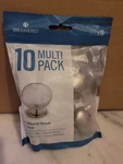 Brainerd P50154W-SN-SP 1-1/4" Satin Nickel Round Cabinet Knob Handle 10 Pack. Fixed Price $28.99.