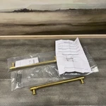 Rejuvenation Ladd Drawer Pulls 8" Unlacquered Brass Finish W/hardware SET/2 Ob. Fixed Price $79.95.