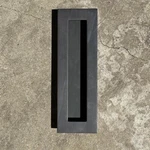 Designer Doorware Rectangle Flush Pull 200X65 In Oil Rubbed Bronze. Fixed Price $51.95.
