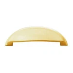 Belwith Keeler Fuller 3-3/4" C/c Vintage Cabinet Cup Handle Pull Brass. Fixed Price $7.99.