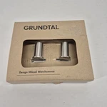 Ikea Grundtal Hanger Wall Mount Stainless Steel Knob Coat 300.612.47 New. Fixed Price $19.99.