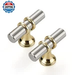 Ravinte Hardware 30 Pack 2 Inch Brushed Nickel & Gold Cabinet Pulls Handles Kitc. Fixed Price $73.89.