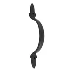 Door Drawer Pull Black Wrought Iron Fleur De Lis 5 1/2" Renovator's Supply. Fixed Price $14.99.