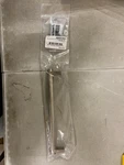 Emtek 84056 Cabinet Pull, Knurled, 8" Ctc, Rectangular Stem, Satin Nickel. Fixed Price $31.71.