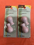 Dritz 44312 Wood Cord Pulls 2/PKG-WHITE Total. Fixed Price $10.00.