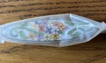 Betsy Fields Design 3" Cabinet Drawer Pull 10458 Brushed Nickel & Flower. Fixed Price $5.00.