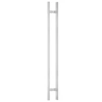 Ranbo H-shaped 60" Large Push Pull Door Handle,back To Inch, Silver. Fixed Price $61.77.