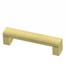 Liberty P38519C117CP 3-3/4 Simply Geometric Cabinet Pull Brushed Brass 2 Pieces. Fixed Price $14.99.