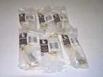 Lot Of Belwith Cozy Pull Handle P260-IV Brass Finish Porcelain. Fixed Price $19.99.