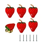 Zyuzles 6PCS Strawberry Cabinet 1.67 X 1.14 0.98 Inches, Red. Fixed Price $30.47.