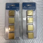 (2-4 Pack) Brainerd 1-1/8 Inch Brushed Brass Square Modern Cabinet Knob. Fixed Price $12.99.