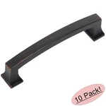 *10 Pack* Cosmas Oil Rubbed Bronze Contemporary Cabinet Pulls #755-4ORB. Fixed Price $32.62.