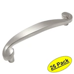 *25 Pack* Cosmas Cabinet Hardware Satin Nickel Swirl Handle Pulls #776SN. Fixed Price $53.89.