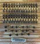 Vintage Lot Of 36 Amerock Antique English 156 Cabinet Pulls & 157 Drawer Handles. Fixed Price $98.00.
