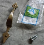 6 Amerock Cabinet Door Pull Handle BP-301-BB New Old Stock. Fixed Price $15.00.