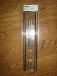 Ikea Pull Handles Pk Of 2 Lansa 13 5/8" Stainless Steel Screws Cabinet Doors New. Fixed Price $18.89.