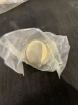 Laurey Solid Brass/almond Porcelain 1-1/4" Drawer Pull Knob 14 Pieces 42501 New. Fixed Price $79.00.