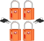 Small Tsa Approved Luggage Locks: Ultra Secure Dimple Key Travel Alloy Bod. Fixed Price $37.99.