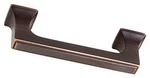 3" Southampton Square Base Pull Bronze With Copper Highlights. Fixed Price $5.52.