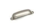 Brushed Nickel Pull Antique Style Cup Marine Cabinet Boat. Fixed Price $12.95.