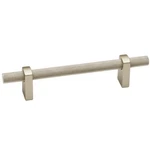 Alno A2901-35-MN Vita Bella 3-1/2 Inch Ctc Knurled Bar Pull Matte Nickel. Fixed Price $10.00.