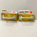 2 Stanley 75-5898 / CD7074 Classic Colours Utility Pull, White Durable Enamel. Fixed Price $13.00.