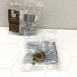 2 Belwith Knob Round Mushroom P303 Lp Antiqued Brass Cabinet Hardware Usa Nos. Fixed Price $10.99.