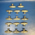 Top Knobs Mdc 3216 Cabinet Antique Pewter Ridged Oval Solid Metal Pull (14). Fixed Price $71.16.