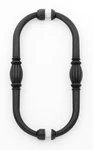 Alno G234-8-BARC Tuscany 8" Back To Glass Door Pull Barcelona. Fixed Price $207.96.