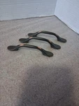 3- Hickory Hardware Conquest Oil Bronzed P14444 5" 3" Salvaged. Fixed Price $9.90.