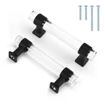 Mengico 20 Pack Cabinet Pulls Black Matte 3 Inch Kichen Handles Acrylic. Fixed Price $94.00.