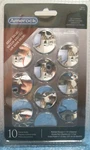 Amerock Polished Chrome Cabinet Knobs Pk. 1-1/2" Diameter (1875357) Fs. Fixed Price $20.00.