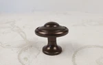 Lot Of 32 Cabinet Drawer Mushroom Knob Pulls 1-3/16" Brown Bronze Berenson?. Fixed Price $44.99.