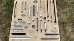 Lot Of Top Knobs Bar Pulls Handle Cabinet Furniture Hardware Display Modern. Fixed Price $95.00.