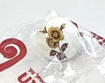 23 New & Wrapped Belwith Floral Design Porcelain Drawer Pulls Knobs #P605-POP. Fixed Price $52.95.