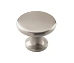 Amerock 1-1/2" Mushroom Cabinet Knob Kitchen Drawer Pull Satin Nickel BP29115G10. Fixed Price $8.95.