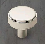 Brand New Restoration Hardware Outlet Lambeth Smooth Polished Nickel 1.5" Knob. Fixed Price $16.99.