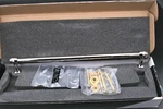 New 12" Alno Polished Nickel Finish Handle Bar Appliance Pull D980-12-PN. Fixed Price $79.95.