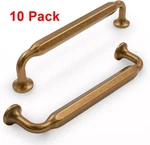 10 Pk 5 Inch 128MM Kitchen Cabinet Handles Antique Brass Pulls Vintage. Fixed Price $19.99.