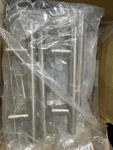 (25 Pack) Anvil Mark 5-3/8 In. Satin Nickel Cabinet Drawer Center-to-center Pull. Fixed Price $50.00.