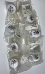 Allison Vintage Ceramic Door Pulls Knobs #14204WHT Set Of 8 Floral Design Vn. Fixed Price $32.99.