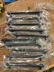 *10PCS Franklin Brass Simple Wrapped 7-9/16 In. Matte Black Bar Pulls. Fixed Price $19.99.