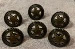 6 Star Rope Cabinet Knobs Drawer Pull Texas Western Country Kitchen Bedroom. Fixed Price $25.00.
