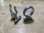 Fire 1-1/2" Pike Pole Brass Bracket SMP5901C +zinc Ring Chrome Finish South Park. Fixed Price $41.95.