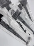 Nos Five (5) Acorn Iron Bean Strap Hinge Wrought Hardware 18 Inches. Fixed Price $99.99.
